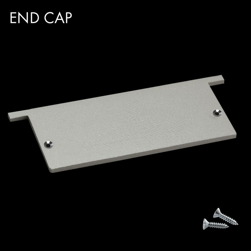 Terminaison Aluminium L-LINE REC 24 ST – Plat