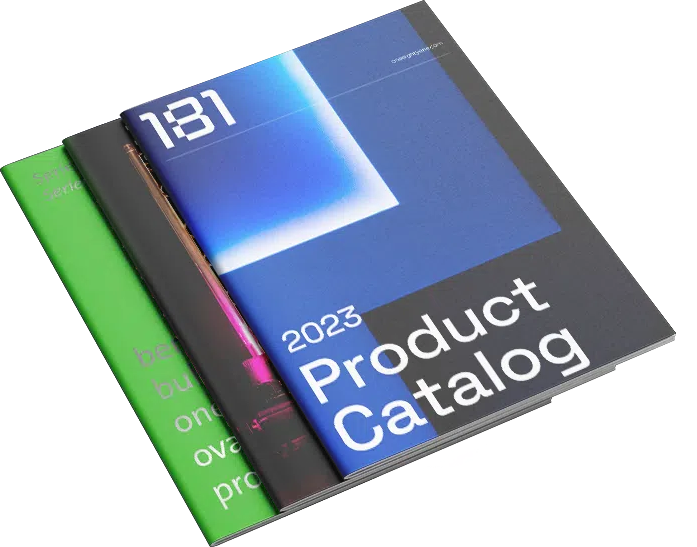 Pile de catalogues