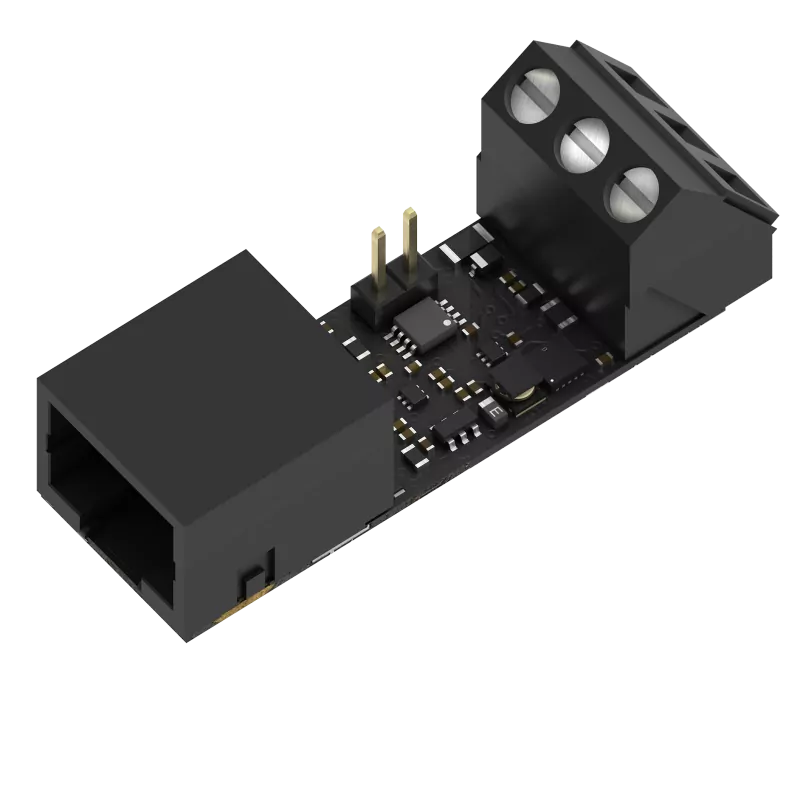 Interface PxLNet 2 – Récepteur – Bornier + RJ45