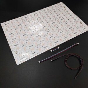 Plaque feuille souple de 294 Leds RVBW - 24V - PCB Blanc – Image 3