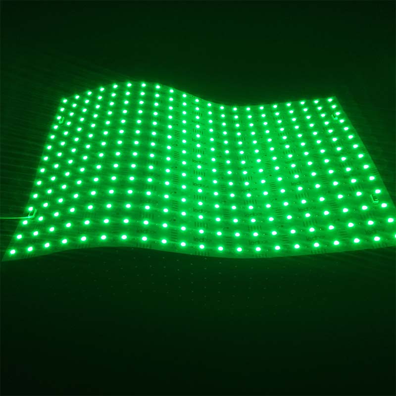 Plaque feuille souple de 294 Leds RVBW - 24V - PCB Blanc