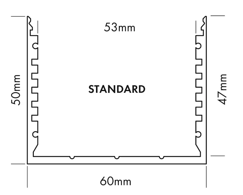 Boîtier Aluminium L-LINE Standard