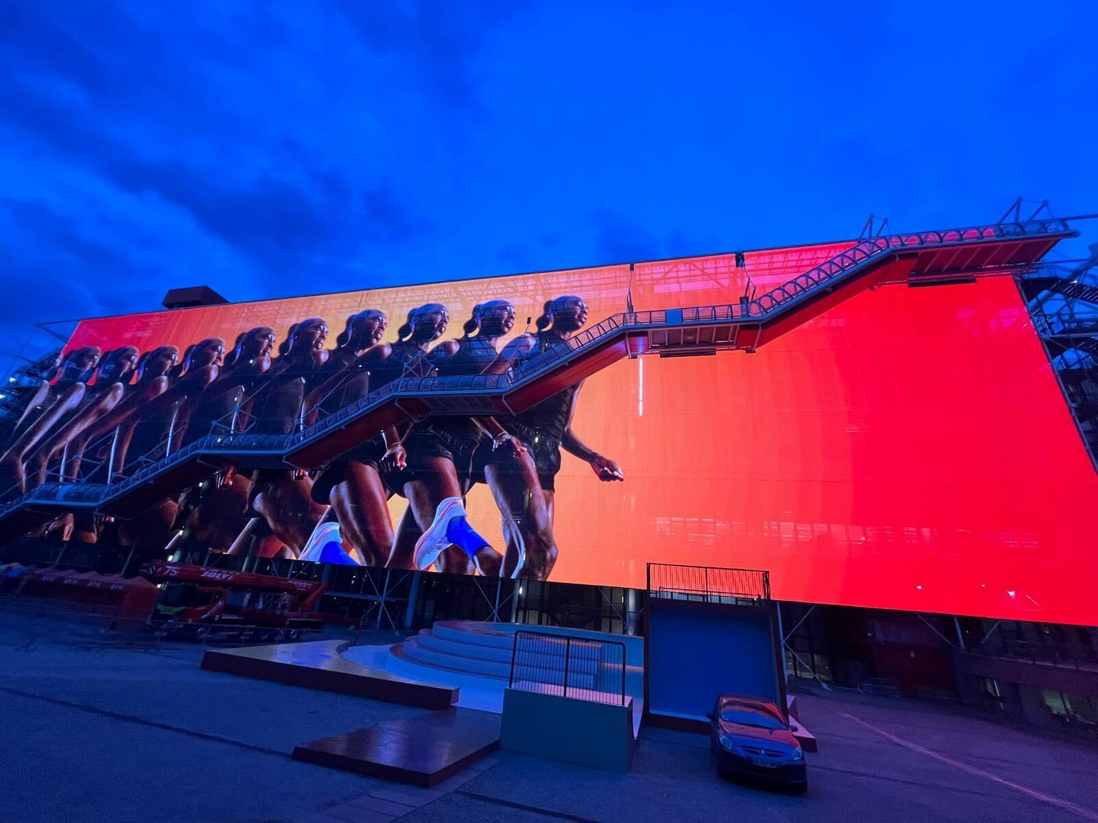 Nike au Centre Pompidou