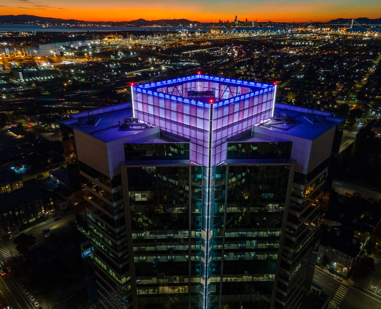 Oakland City Center Cube