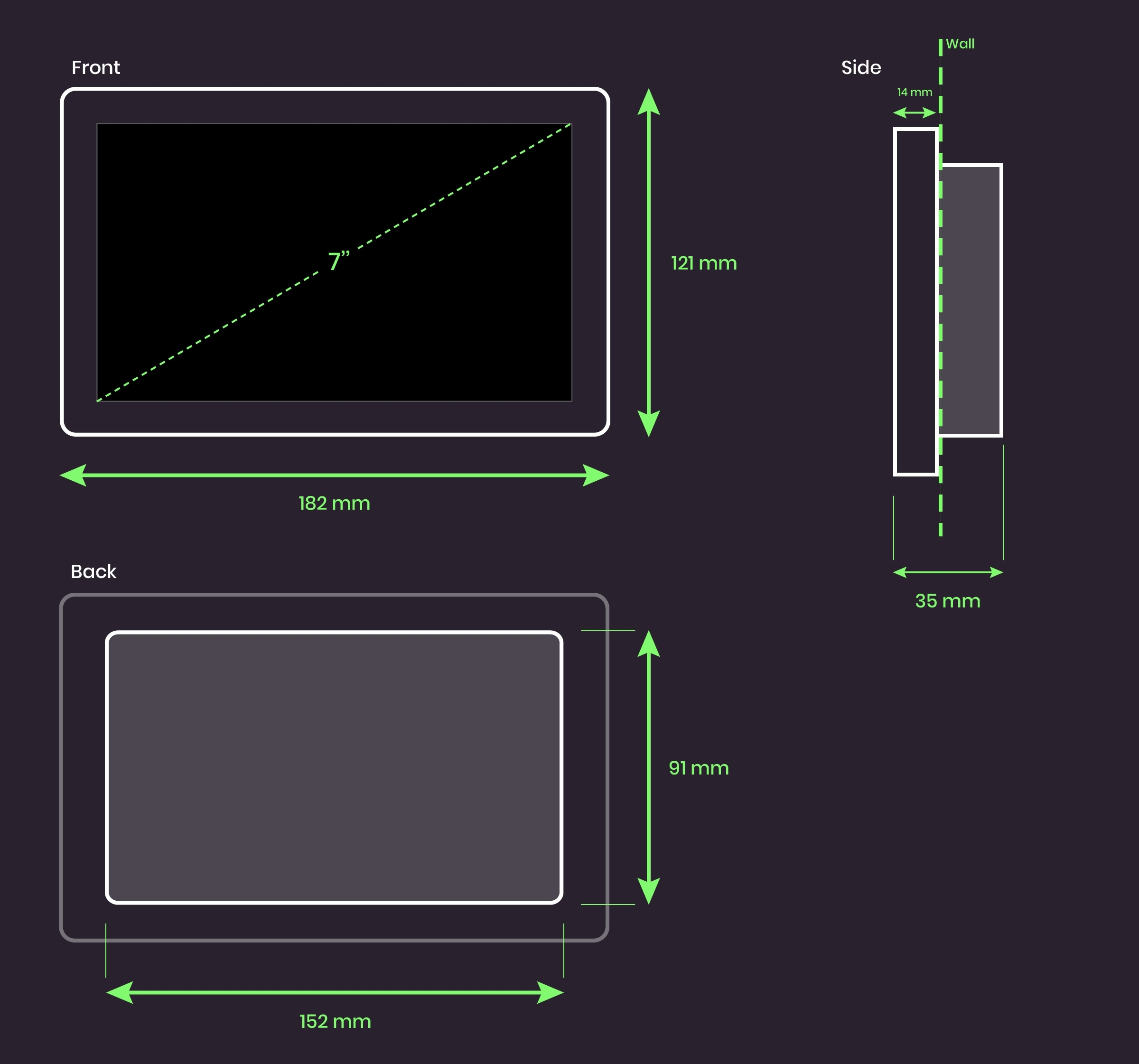 Écran mural tactile NATOUCH-1 – Image 2