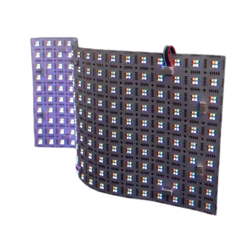 Plaque feuille souple de 800 Leds RVBW – 24V – PCB Blanc