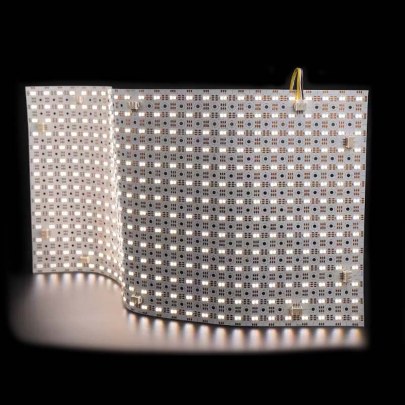Plaque feuille souple de 784 Leds Blanc variable - 24V - PCB Blanc