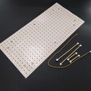 Plaque feuille souple de 784 Leds Blanc variable - 24V - PCB Blanc – Image 5