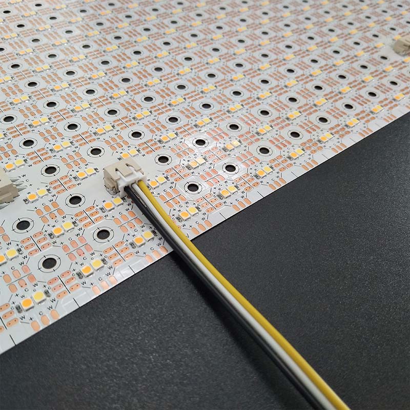 Plaque feuille souple de 784 Leds Blanc variable - 24V - PCB Blanc