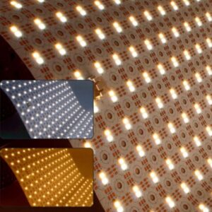Plaque feuille souple de 784 Leds Blanc variable - 24V - PCB Blanc – Image 3