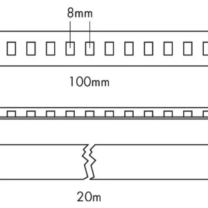 Ruban de Led Xtend MONOCHROME - IP65 - 20m – Image 5