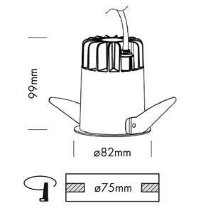 Smart Downlight 20W – Image 3