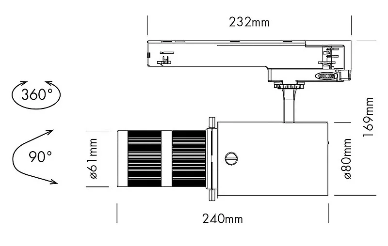 Smart Tracklight Framer