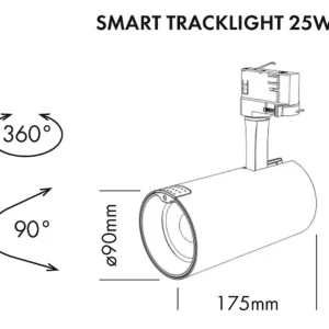Smart Tracklight 25 W – Image 3