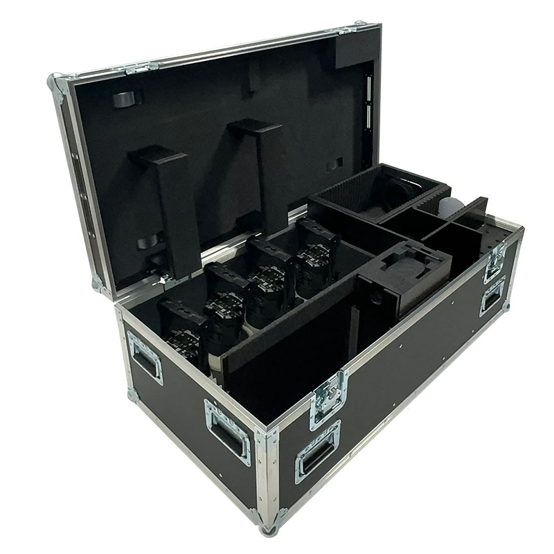 Flight-case 8 x Projecteurs QuikSpot - ASTERA