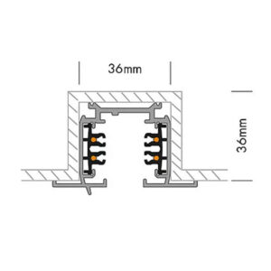 PowerGear - Rail 3 allumages encastrable – Image 4