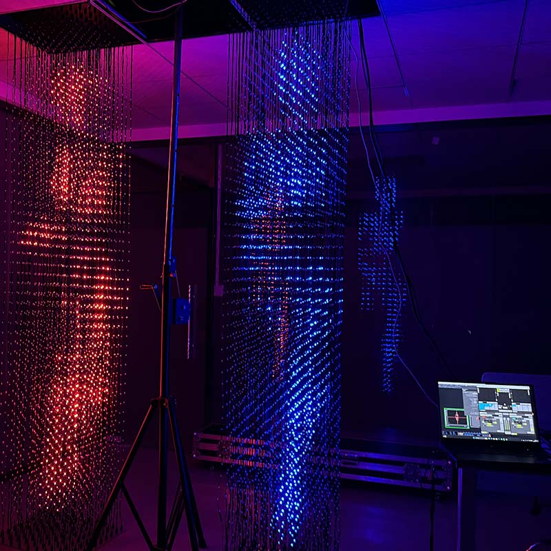 3D Matrix - Matrice led en suspension