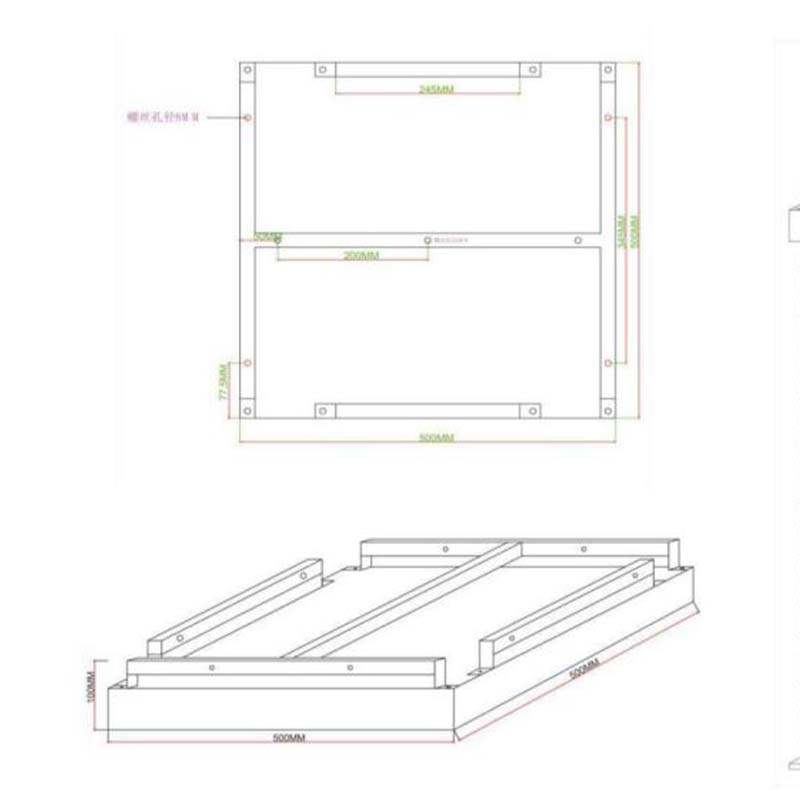 3D Matrix - Matrice led en suspension