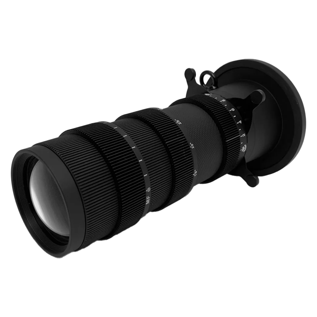 Lentille de projection pour PlutoFresnel