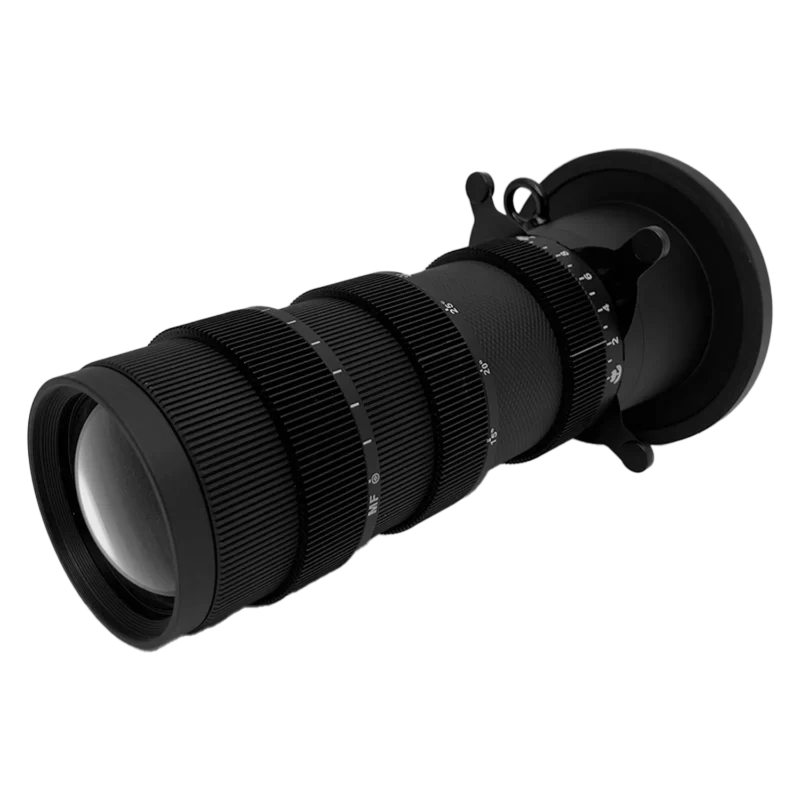 Lentille de projection pour PlutoFresnel