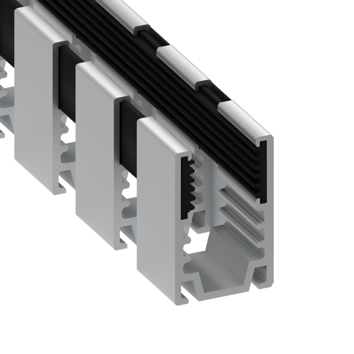 Profilé courbe pour Neonflex Sideview