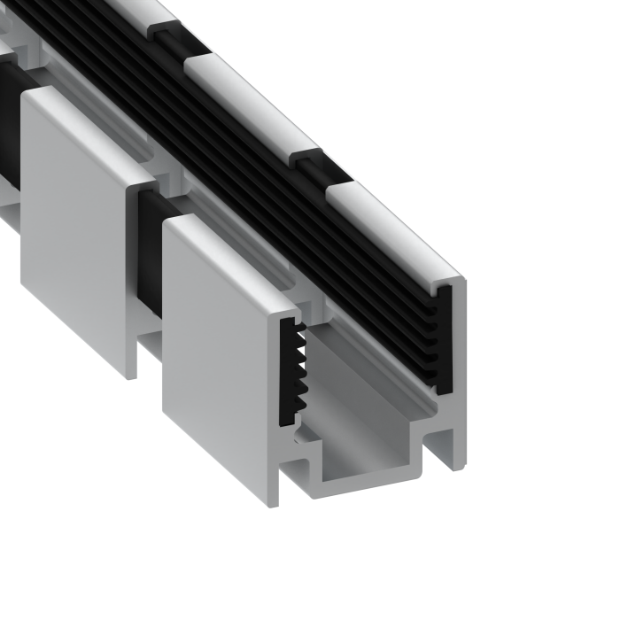 Profilé courbe pour Neonflex Sideview
