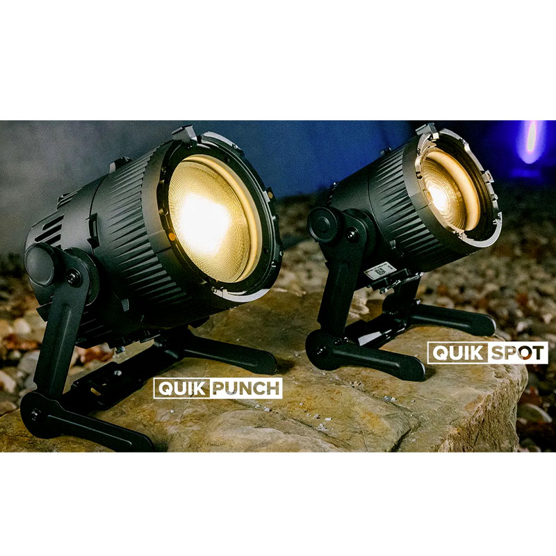 Projecteur Led autonome RVBWA QuikPunch - ASTERA