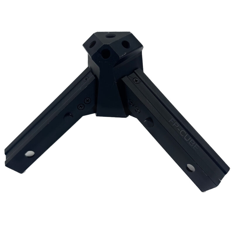 Angle 3 départs pour montage cube pour rampe vidéo Led - PULSE