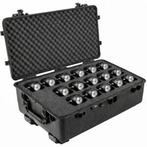 Valise 16x mini-projecteurs - DMX V2 – Image 1