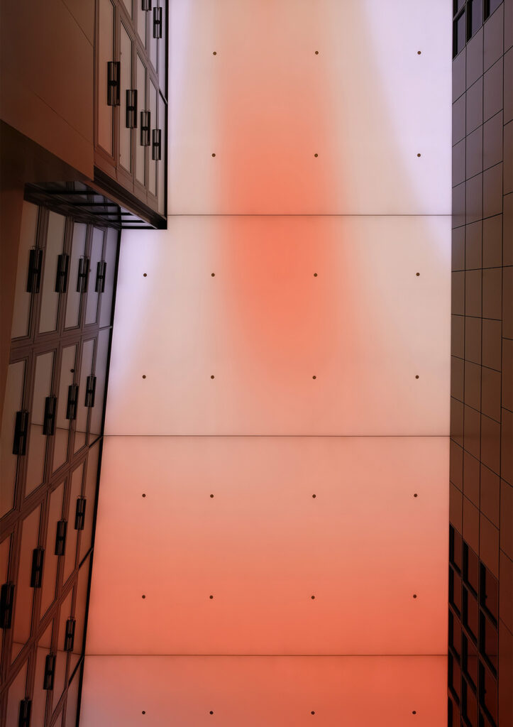 Le ciel du centre commercial